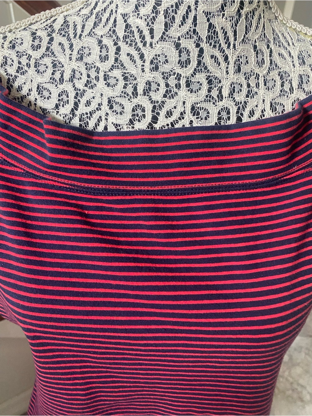 J crew new striped top size xl